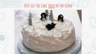 48
First get the Cake then do the icing
 