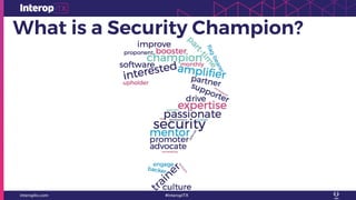 What is a Security Champion?
 