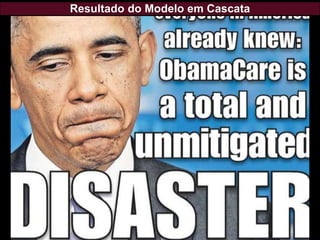 Resultado do Modelo em Cascata
 