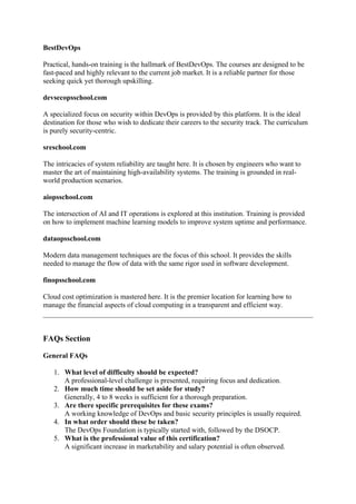 DevSecOps Certified Professional (DSOCP) Certification Guide for ...