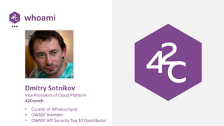 OWASP API Security Top 10 - Austin DevSecOps Days | PDF
