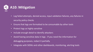 OWASP API Security Top 10 - Austin DevSecOps Days | PDF