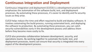 DevSecOps for Agile Development: Integrating Security into the Agile ...