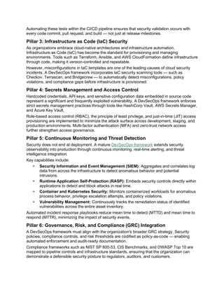 DevSecOps Framework: Building Security Into Every Stage of Your ...