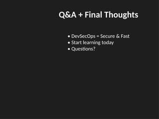 What is devsecops and how it works and best practices | PPT