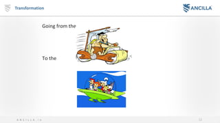 12A N C I L L A . i o
Transformation
Going from the
To the
 