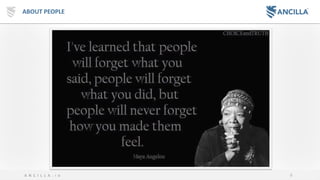 6A N C I L L A . i o
ABOUT PEOPLE
 