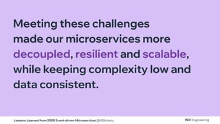 DevSum - Lessons Learned from 2000 microservices
