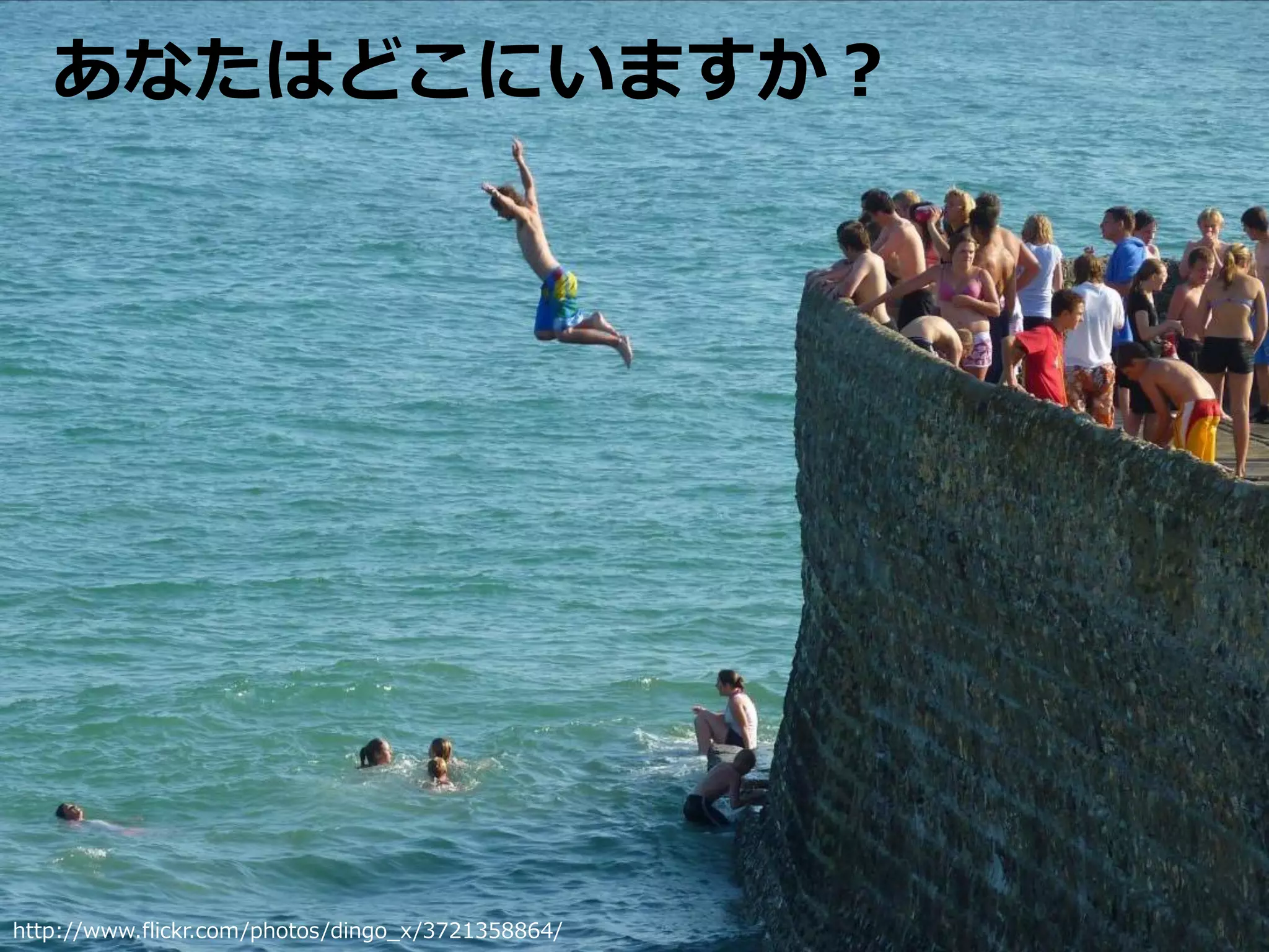 あなたはどこにいますか？




http://www.flickr.com/photos/dingo_x/3721358864/   Developers Summit 2010   58
 