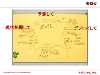 予測して


現状把握して          デプロイして




                     4
 