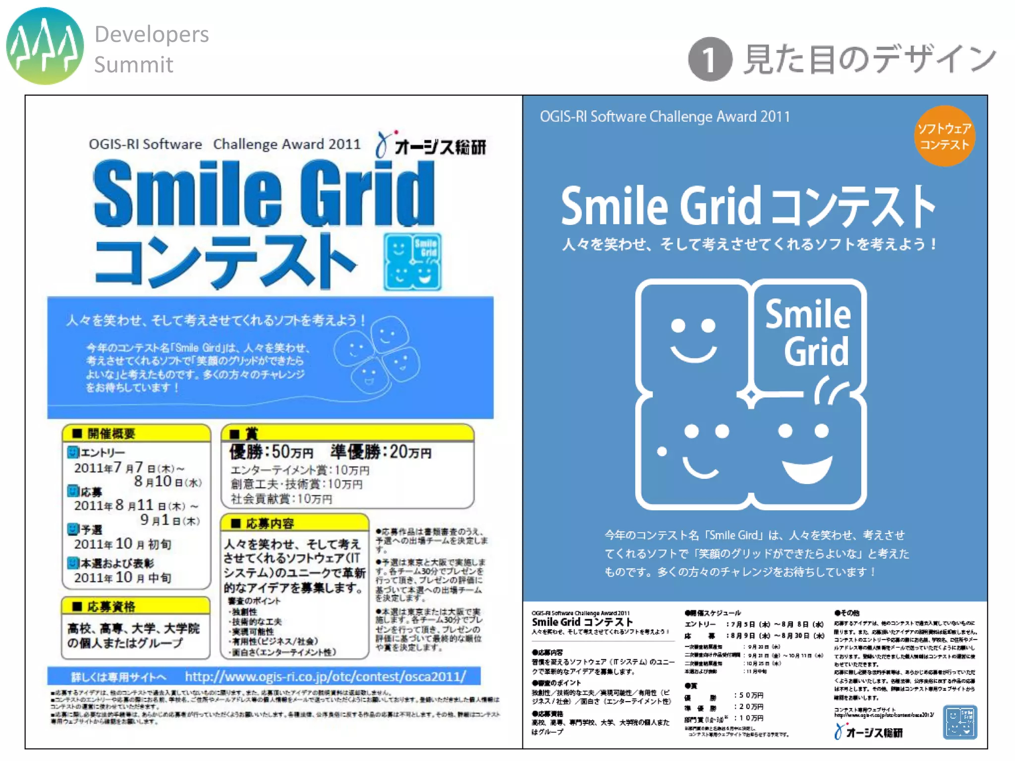 Developers
Summit




             Developers Summit 2013 Action !
 