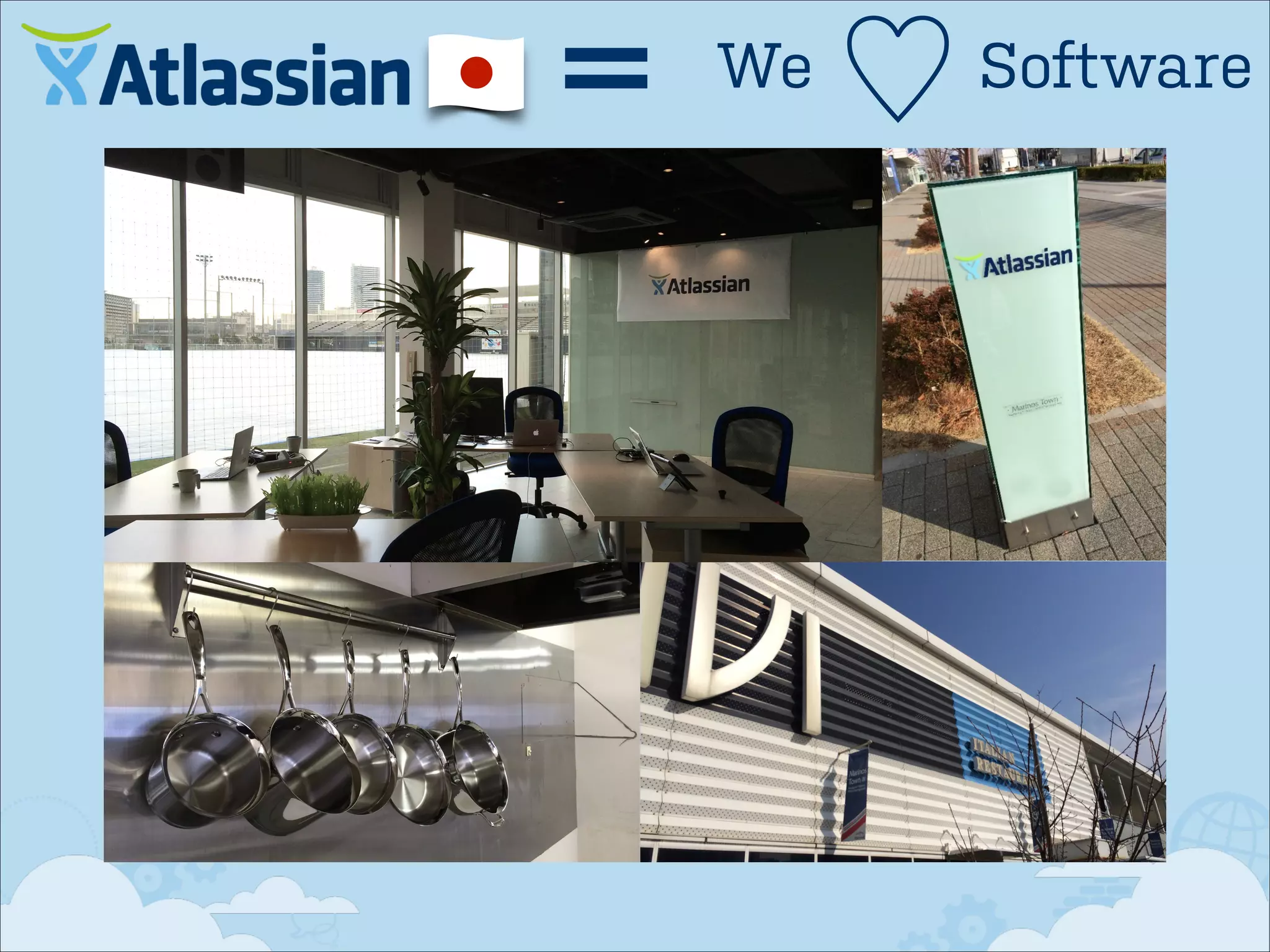 ＝

We

♡

Software

 