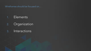 Wireframes are
Low-Fidelity Mockups
 