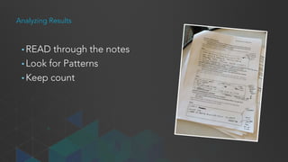 What Did
We Observe?
 