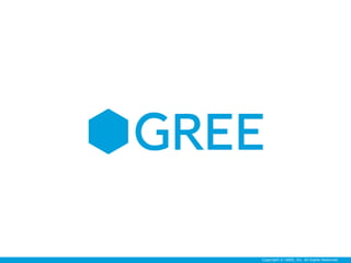Copyright © GREE, Inc. All Rights Reserved.

 
