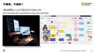 60
不確実、不確実？
実は漠然とした不安なのではないか
But actually the uncertainty may not uncertain
【 Free image provider, www.pexels.com/, 2020/08/13 】
 