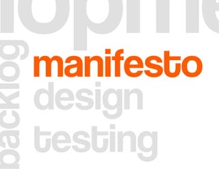 Introduction to Agile Practices
