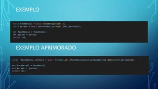 EXEMPLO
EXEMPLO APRIMORADO
 