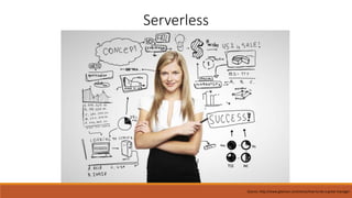 Serverless
Source: http://www.glamour.com/story/how-to-be-a-great-manager
 