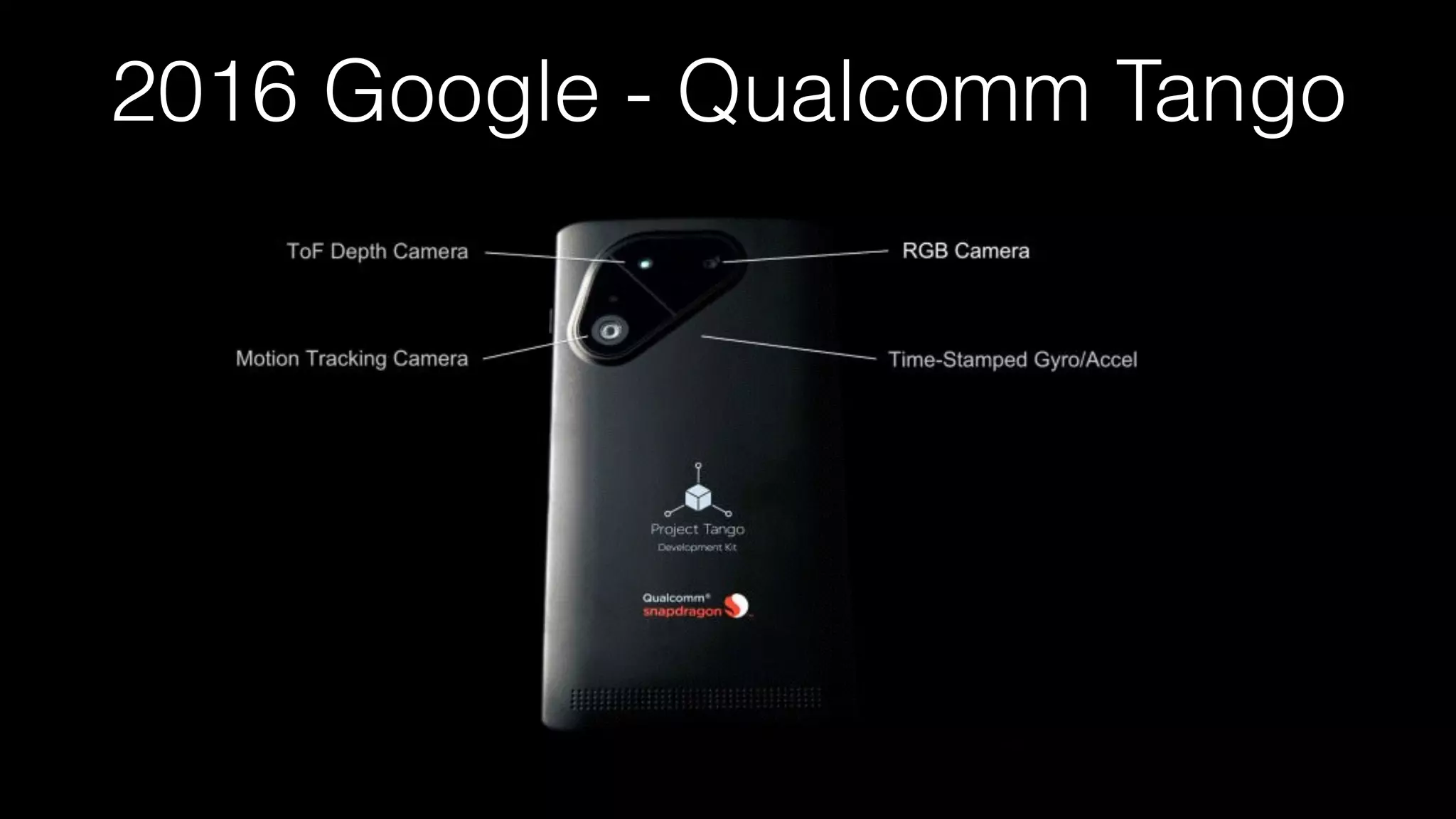 2016 Google - Qualcomm Tango
 