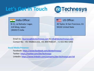 Dev Technosys Pvt Ltd A leading Information Technology Services ...
