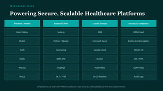 Building Future-Ready Telehealth Solutions with Dev Technosys | PPTX