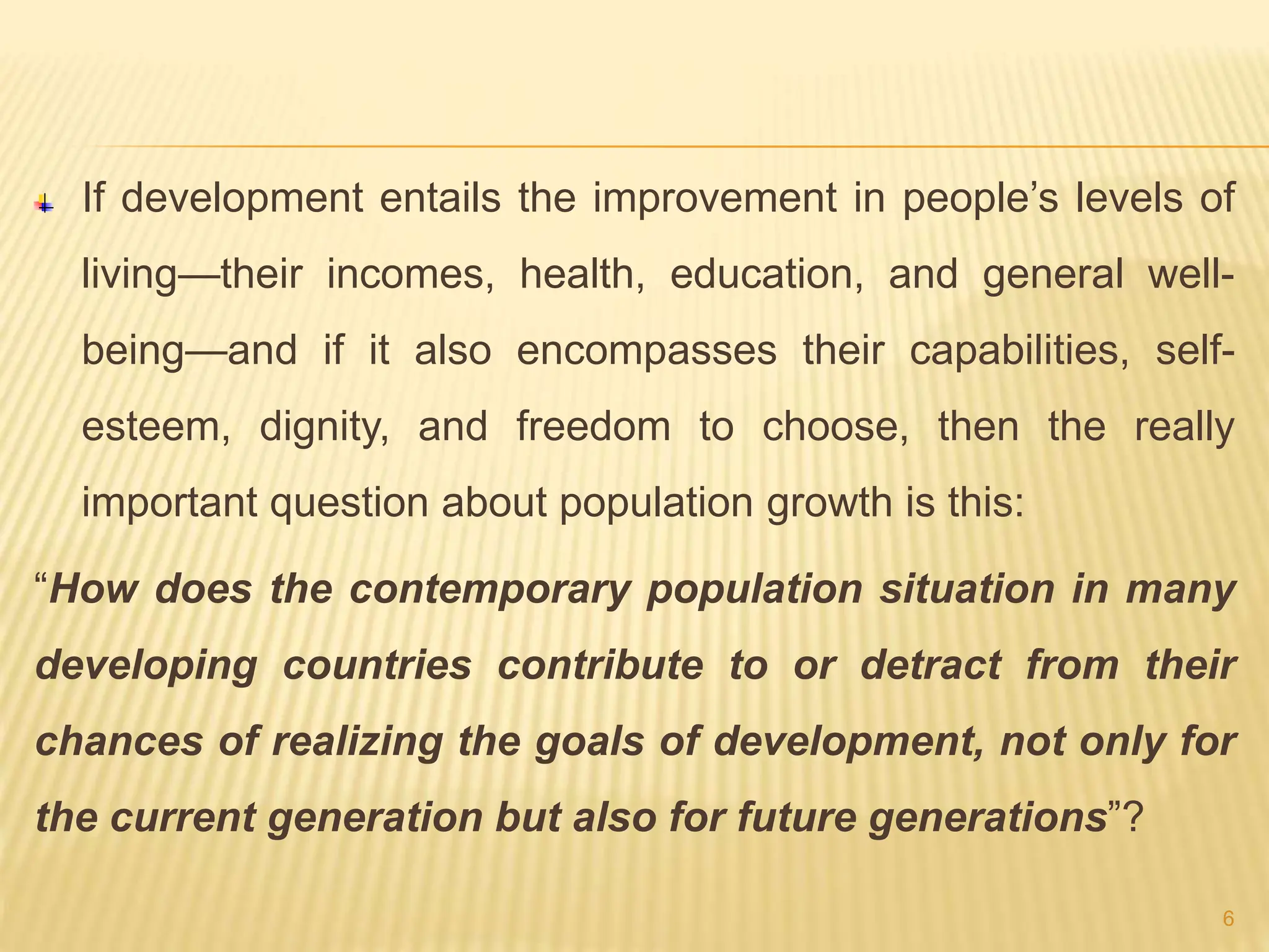 Development economics II for the third year economics students 2024 by ...