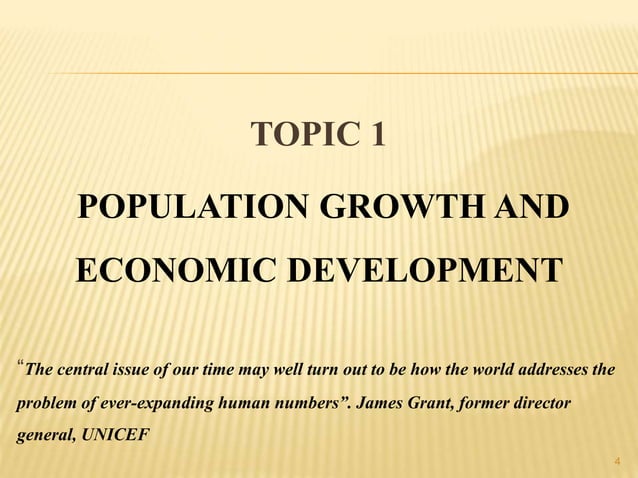 Development economics II for the third year economics students 2024 by ...