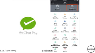 1.12.16
1.12.16 DevTernity @electrobabe
 