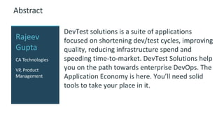 Ca Dev Test