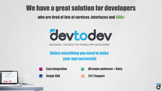 Devtodev | PPT | Free Download