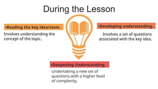 Development of Lesson Exemplars: Its purpose and Structure | PPTX