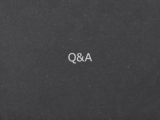 Q&A
 