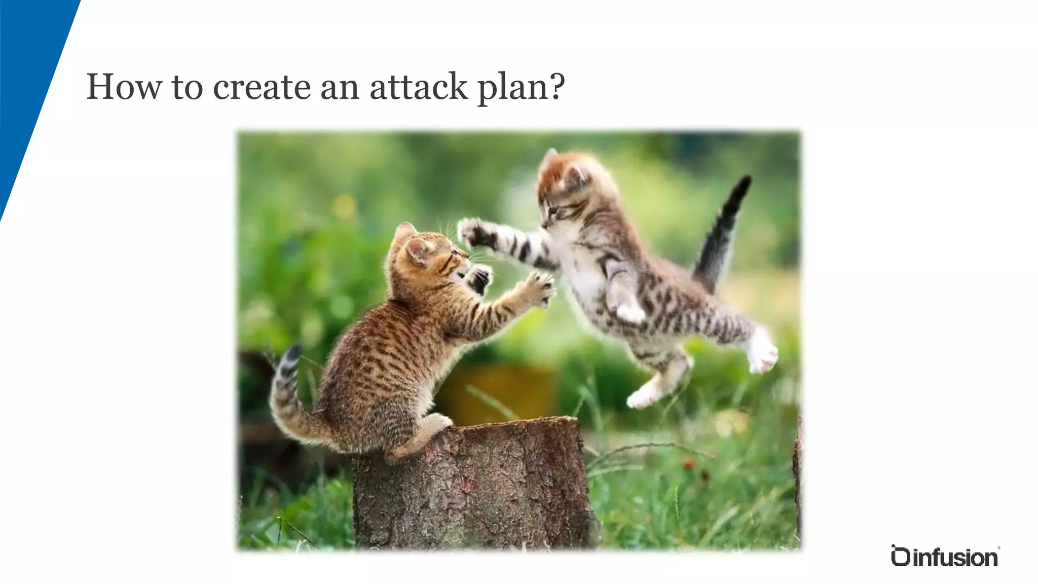 How to create an attack plan?
 