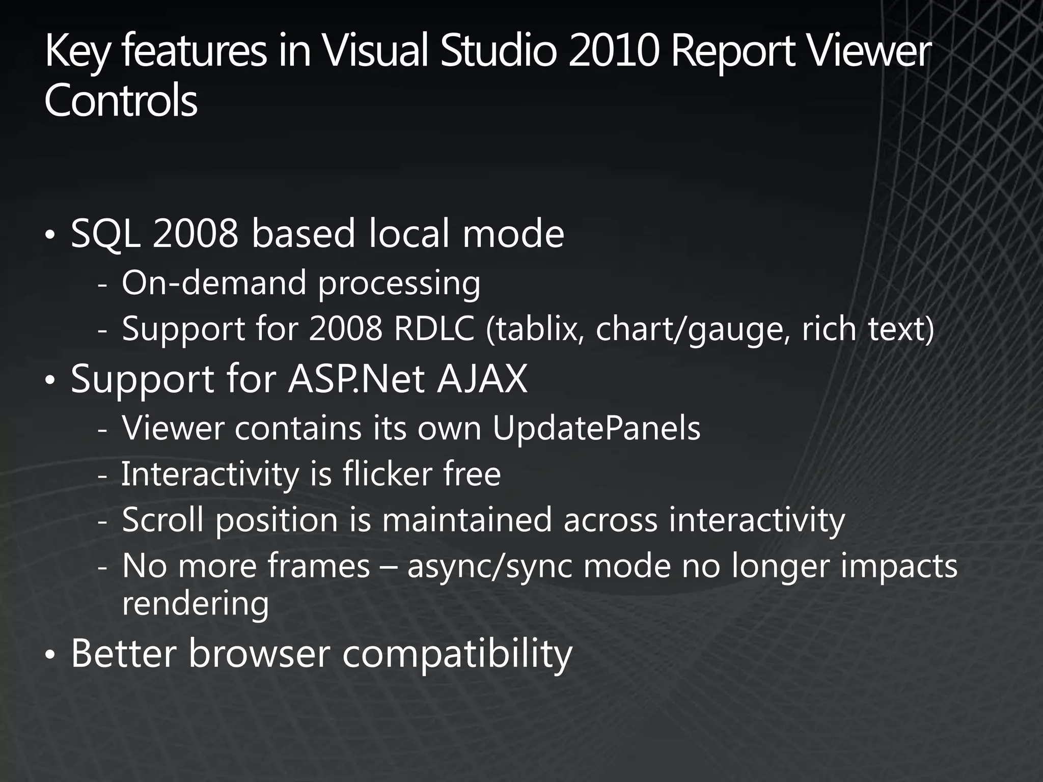 Save/deploy to report server