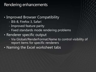 Users are notified when updates are availableShared DatasetsShare queries between reports with new .rsdfile type