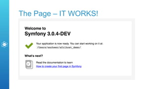 The Page – IT WORKS!
 
