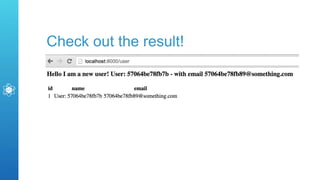 Check out the result!
 