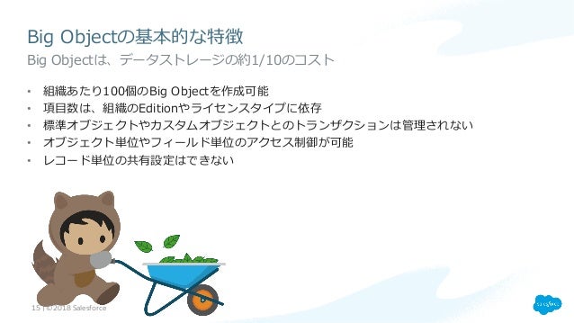 使ってみよう Salesforce Big Object