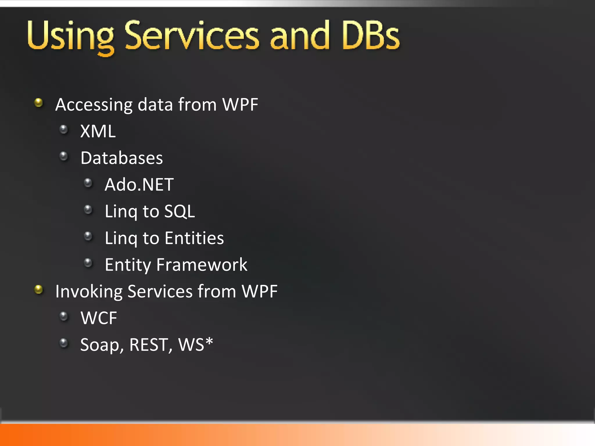 MSDN Unleashed: WPF Demystified | PPT