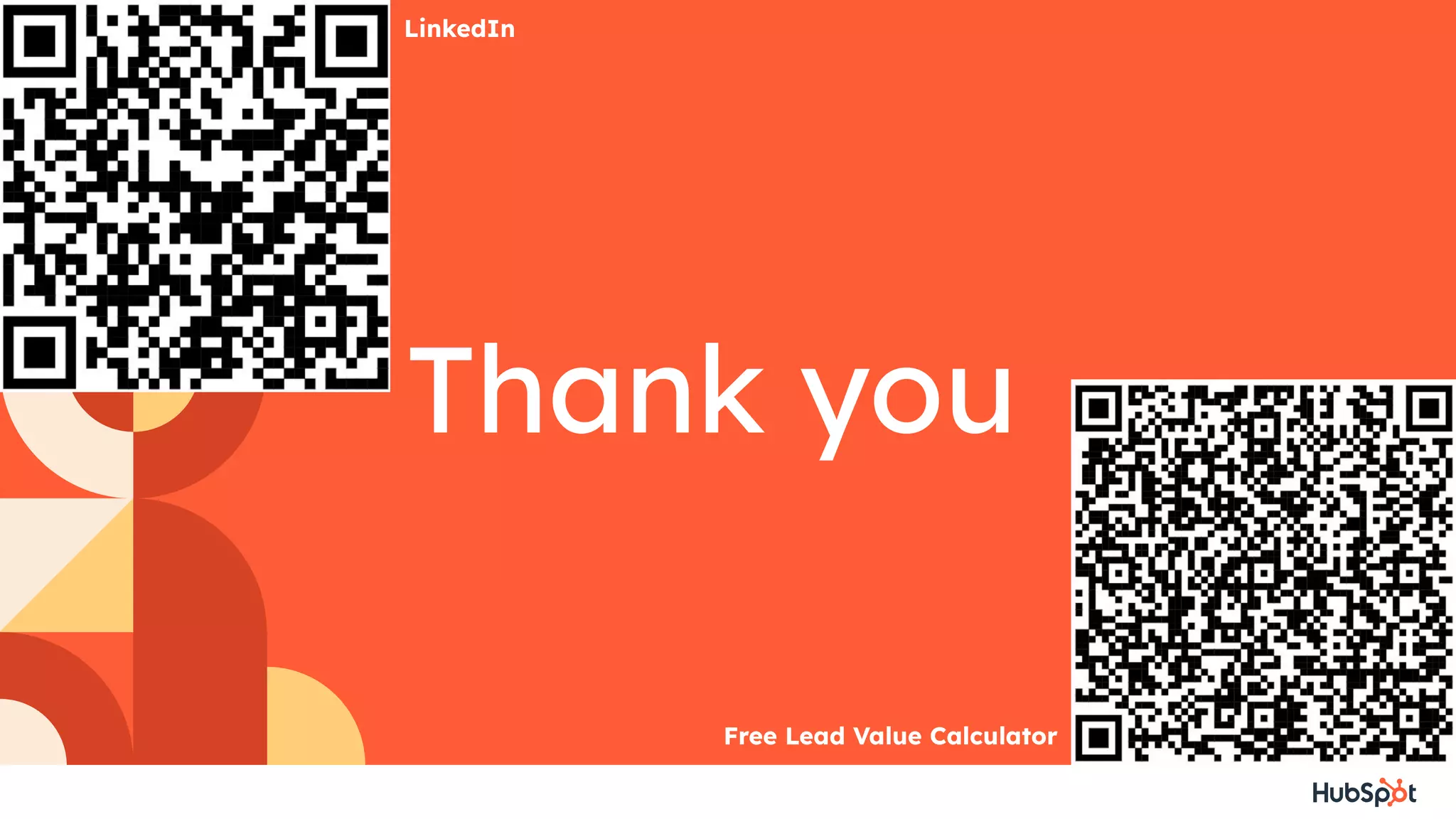 Thank you
Free Lead Value Calculator
LinkedIn
 