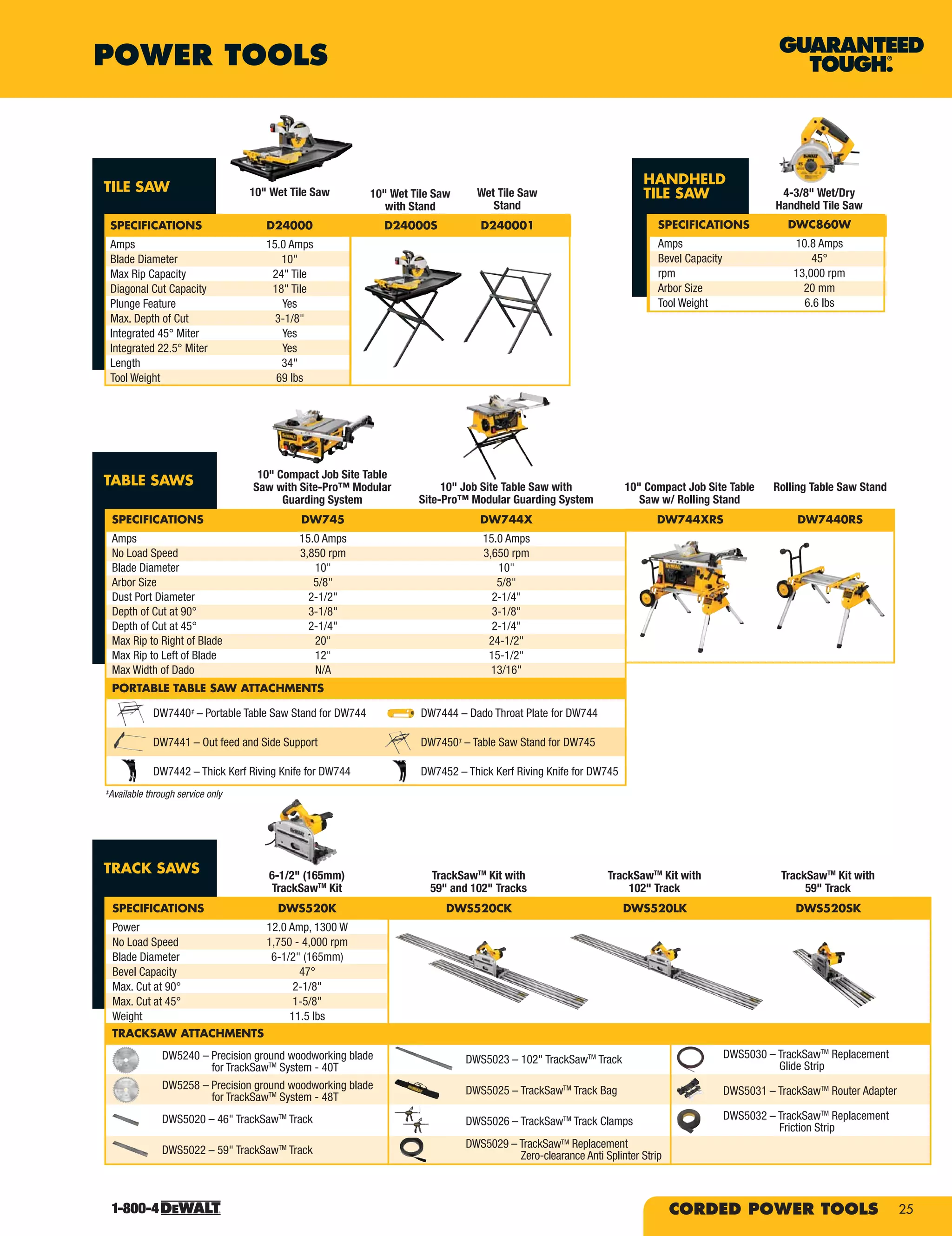 DeWalt Tools Catalog PDF Woodworking Arts and Crafts