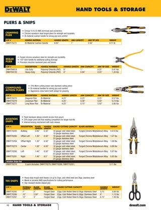 DeWalt Tools Catalog | PDF