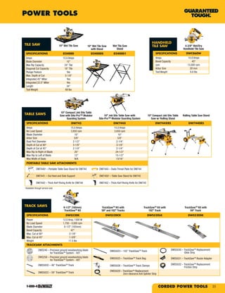 DeWalt Tools Catalog