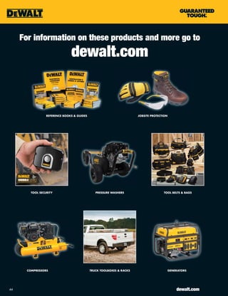 DeWalt Tools Catalog