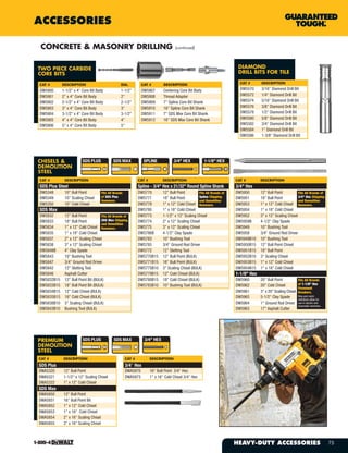 DeWalt Tools Catalog