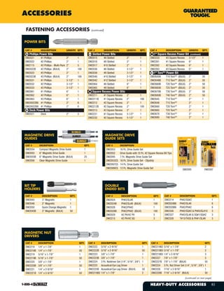 DeWalt Tools Catalog