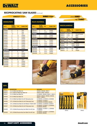 DeWalt Tools Catalog