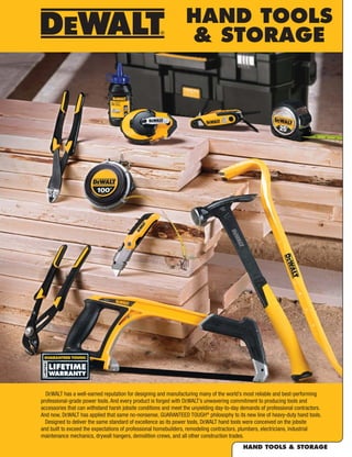 DeWalt Tools Catalog