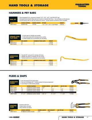 DeWalt Tools Catalog